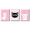 Big Dot of Happiness Purr-fect Kitty Cat - Kitten Meow Nursery Wall Art and Kids Room Decorations - Gift Ideas - 7.5 x 10 inches - Set of 3 Prints